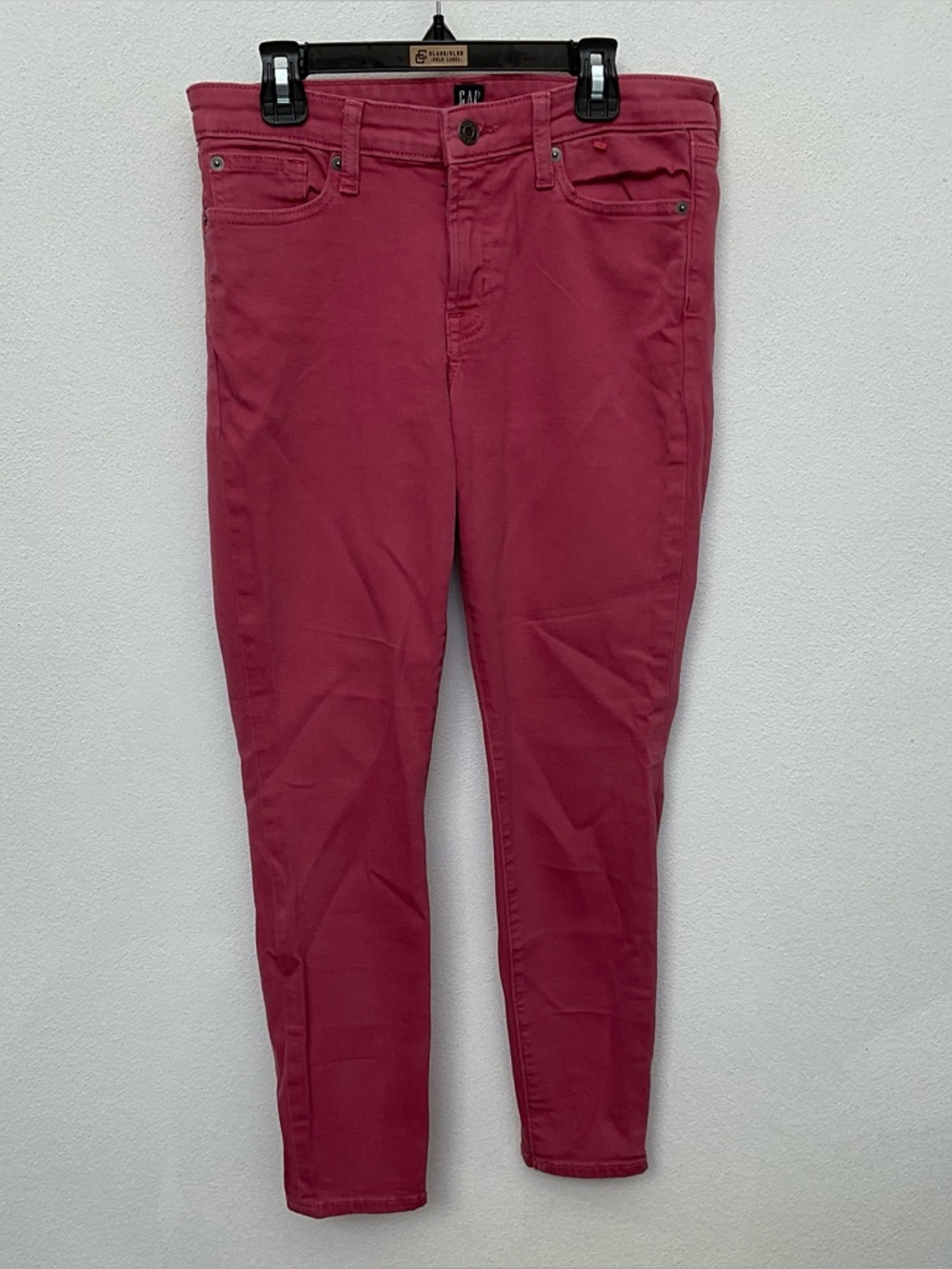 Gap Denim Dusty Pink Skinny Jegging Pants Size 28/6 Regular Fall Winter Casual